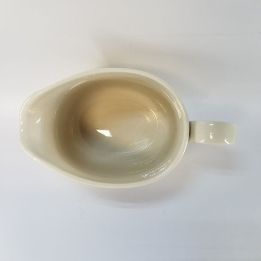 Corning Cream Pitcher White Stoneware B1-TY Vintage Microwave Safe Ceramic - Picture 8 of 10